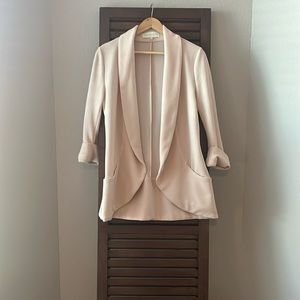 French Mauve Pink Blazer